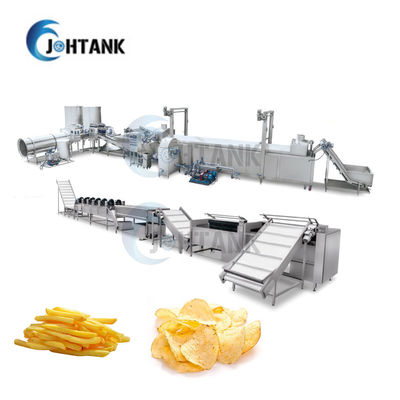50kg/H patata Chips Production Line, plátano completamente automático Chips Making Machine
