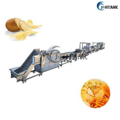 304 patatas fritas congeladas de acero inoxidables que hacen la máquina