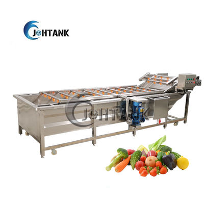 Máquina de limpieza automática industrial del lavado de la verdura y de la fruta para la ensalada del tomate