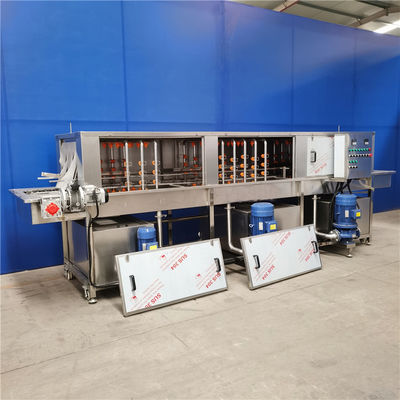 Máquina industrial de la lavadora de la cesta de la comida, lavadora del cajón plástico