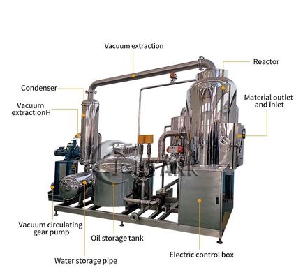 Vacío Fried Chips Machine 500kg/h de la baja temperatura