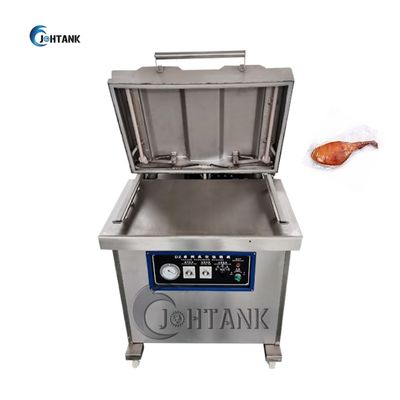 Máquina de empaquetamiento al vacío de la cámara del doble de la carne del pollo