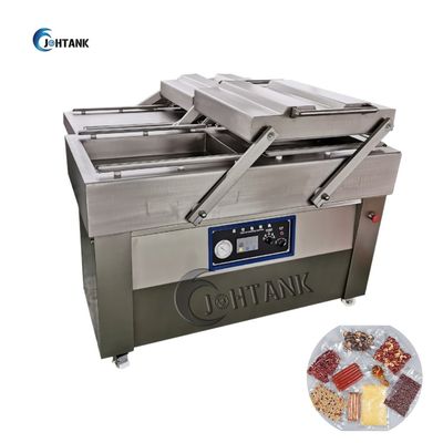 La empaquetadora del vacío de la cámara de la bolsa de plástico para la pierna de pollo asó a la parrilla cecina del prendedero de pescados