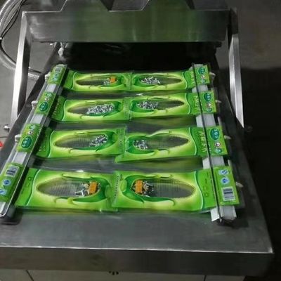 Anuncio publicitario dual del sellador del vacío de la cámara del arroz vegetal de la salchicha de la carne de la comida