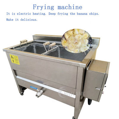 KG/H de acero inoxidables de Chips Potato Chips Making Line del plátano del llantén 100