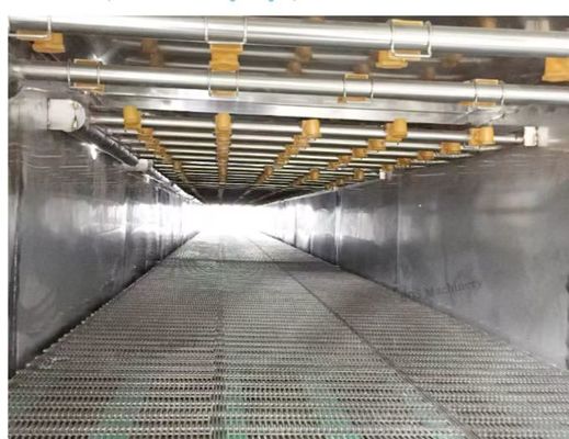 La línea de la pasterización del túnel conservó la línea del esterilizador de la comida de la baja temperatura del esterilizador de la bebida de las salmueras de la botella de cristal