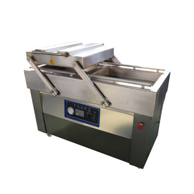 máquina de empaquetamiento al vacío 220V 380V de la cámara del doble 2kW