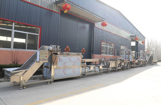 papases fritas 1000kg/H Chips Production Line