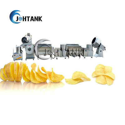 Pequeño llantén congelado Chips Production Line del plátano de las patatas fritas