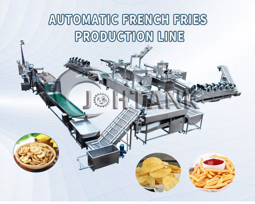 Patatas fritas automáticas eléctricas del gas que hacen la máquina 50kg/H