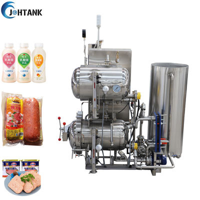 máquina del esterilizador de la comida 9kW, máquina de la esterilización de la bolsa de la réplica