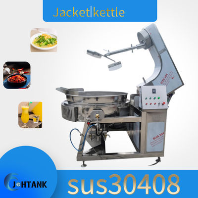 Máquina vestida inclinable automática SUS316 de la caldera