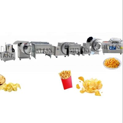 304 patatas fritas congeladas de acero inoxidables que hacen la máquina