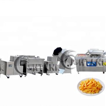 Máquina completamente automática 500kg/H de las patatas fritas de la pequeña escala