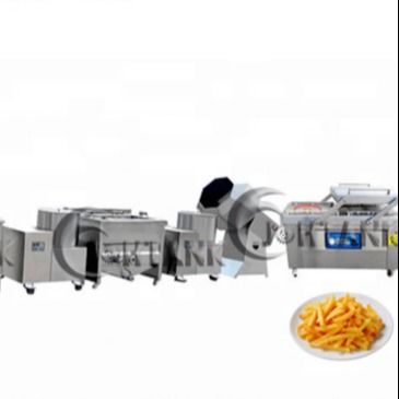 sistema de Chips Making Line 8 de la patata de la pequeña escala de 220V 380V