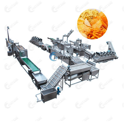 Cadena de producción congelada semi auto de las patatas fritas 2000kg/H