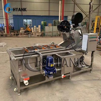 línea de transformación de fruta y verdura 5000kg/h, máquina de limpieza 5000kg/h de la burbuja del agua