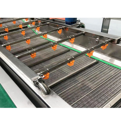 Máquina de limpieza automática industrial del lavado de la verdura y de la fruta para la ensalada del tomate