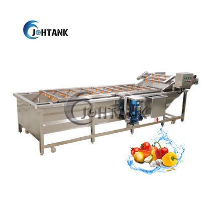 Máquina anaranjada de la limpieza de la fruta y verdura de la granada de la legumbre