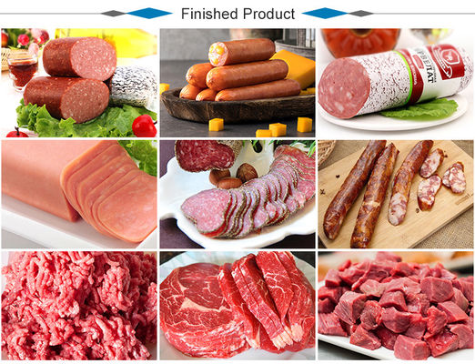 Ham Sausage Production Line Large industrial Capactiy 500kg/H