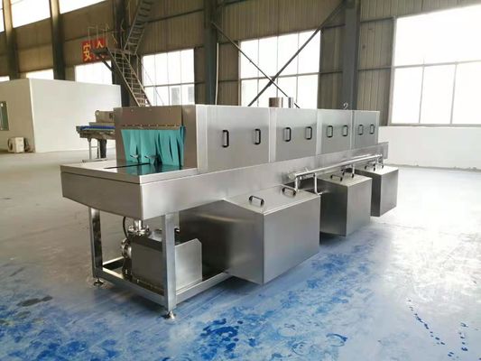 Caja rotatoria de alta presión eléctrica Tray Washer Machine