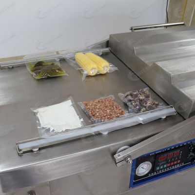 Las comidas inmediatas replican el sellador doble del vacío de la cámara de la cecina de la bolsa