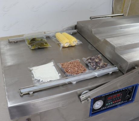 Empaquetadora cruda del vacío de la cámara de las legumbres de frutas del filete de los caramelos