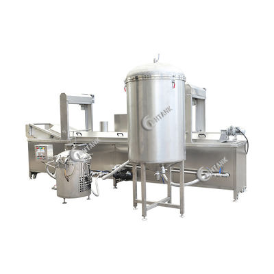 Acero inoxidable continuo de calefacción eléctrico de la categoría alimenticia de la sartén del aceite