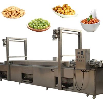 La máquina que freía continua de acero inoxidable 304 sopló calamar Ring Drumstick de la comida