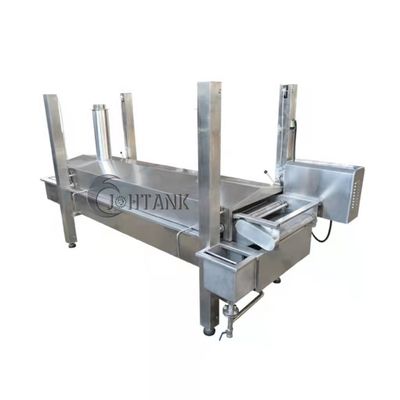 La máquina que freía continua de acero inoxidable 304 sopló calamar Ring Drumstick de la comida