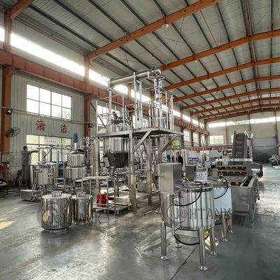Línea de transformación material de la pasta de tomate SUS304 20 - 1000 toneladas/día