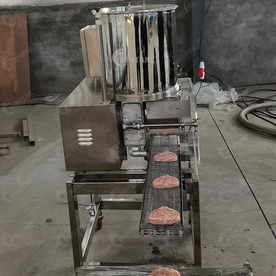 Hamburguesa automática Patty Chicken Nuggets Processing Machine de la empanada de carne que hace la máquina