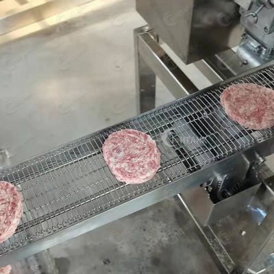 Hamburguesa automática Patty Chicken Nuggets Processing Machine de la empanada de carne que hace la máquina