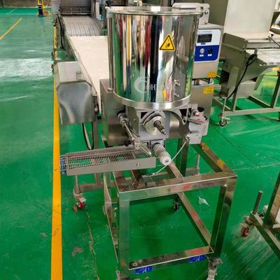 Hamburguesa automática Patty Chicken Nuggets Processing Machine de la empanada de carne que hace la máquina