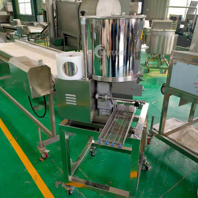 Hamburguesa automática Patty Chicken Nuggets Processing Machine de la empanada de carne que hace la máquina
