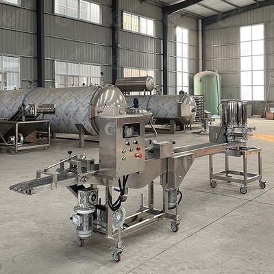 Máquina que empana de la carne del talud del pollo del Tempura automática